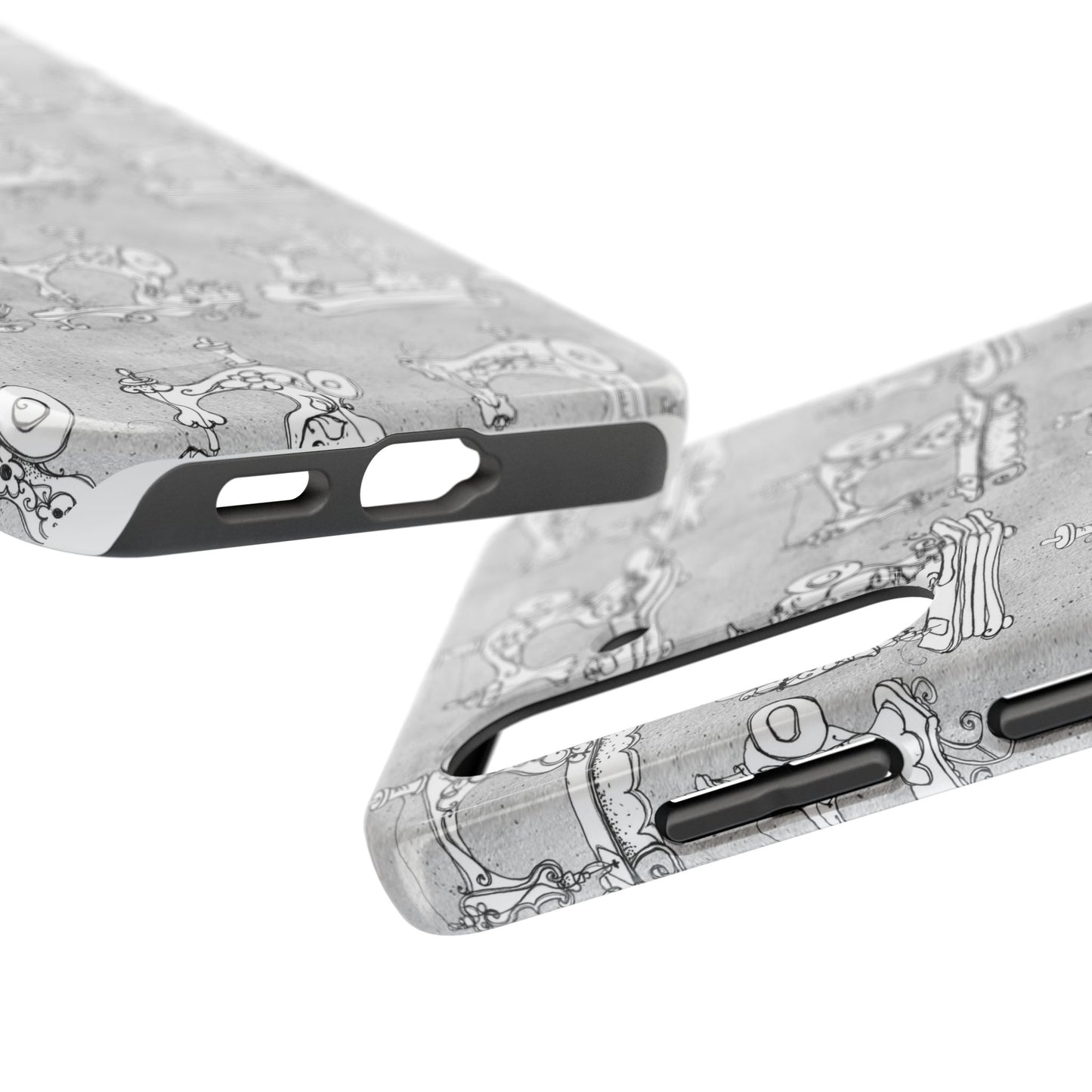 Machination Silver Phone Case