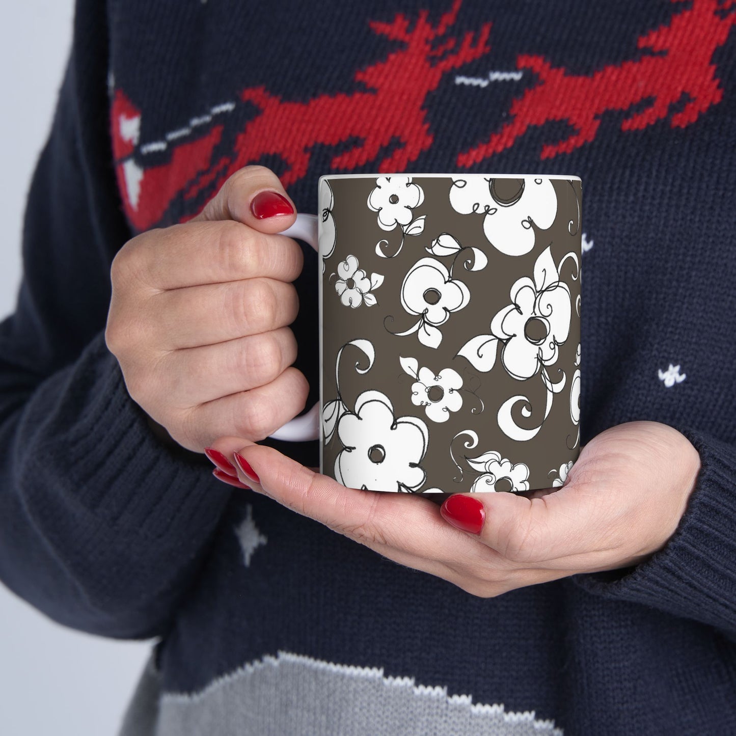 Lady Flowers Toast Cup