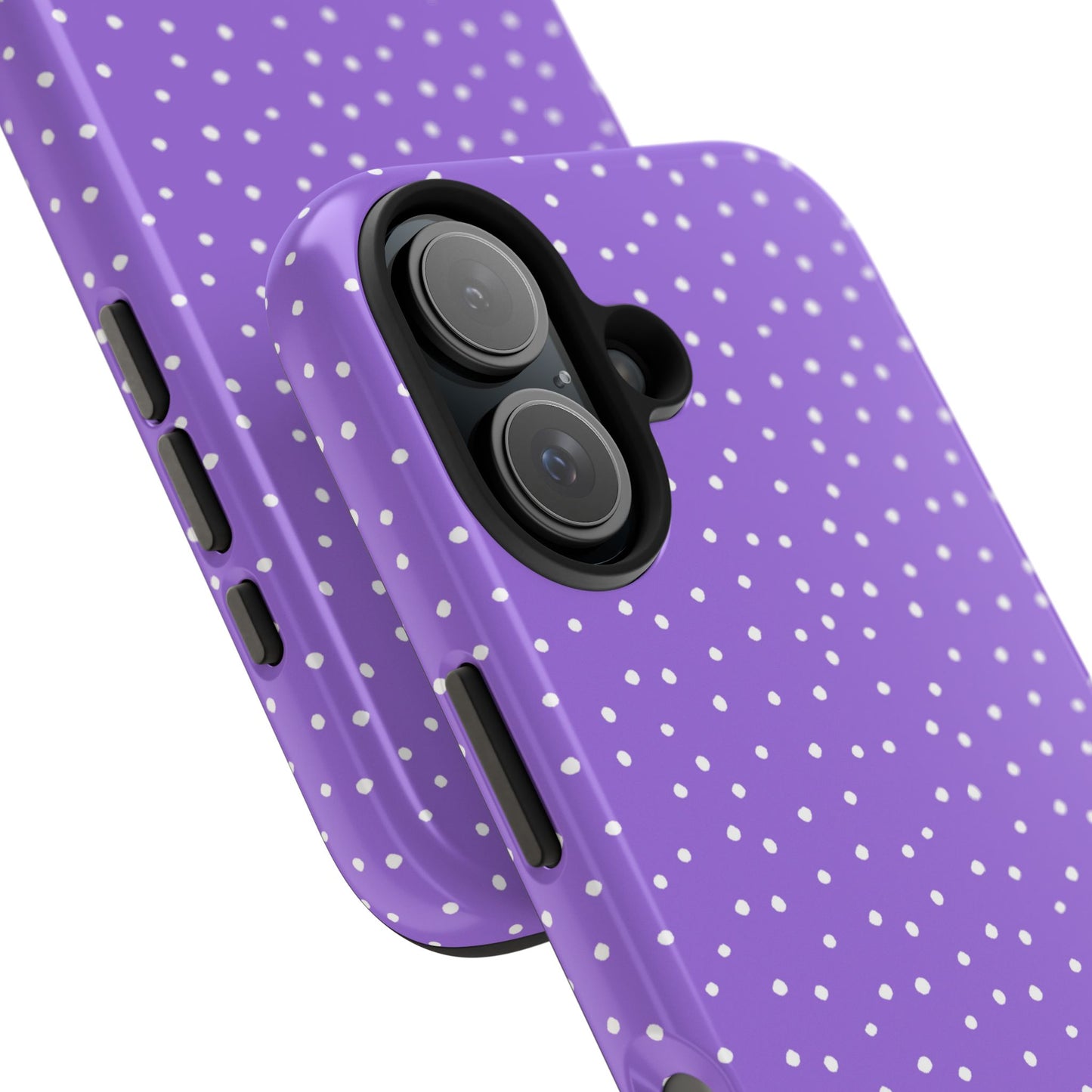 Dinky Dots Lilac / White Phone Case