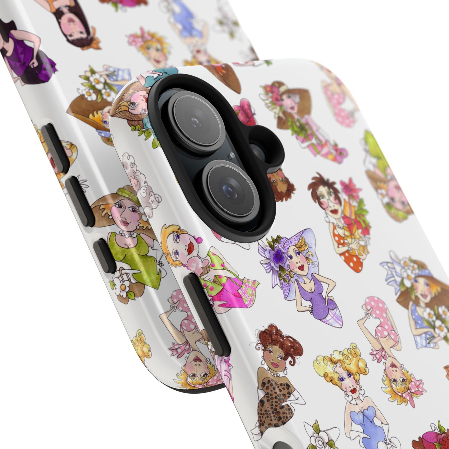 Fast Women Tossed White Phone Case