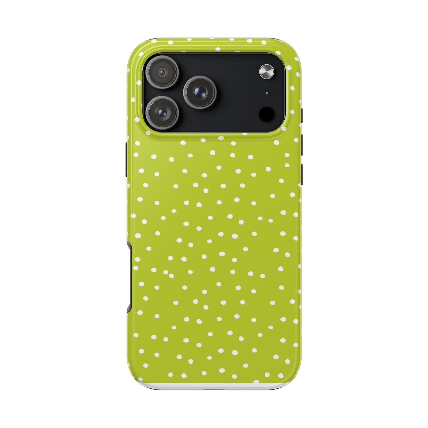 Dinky Dots Green / White Phone Case