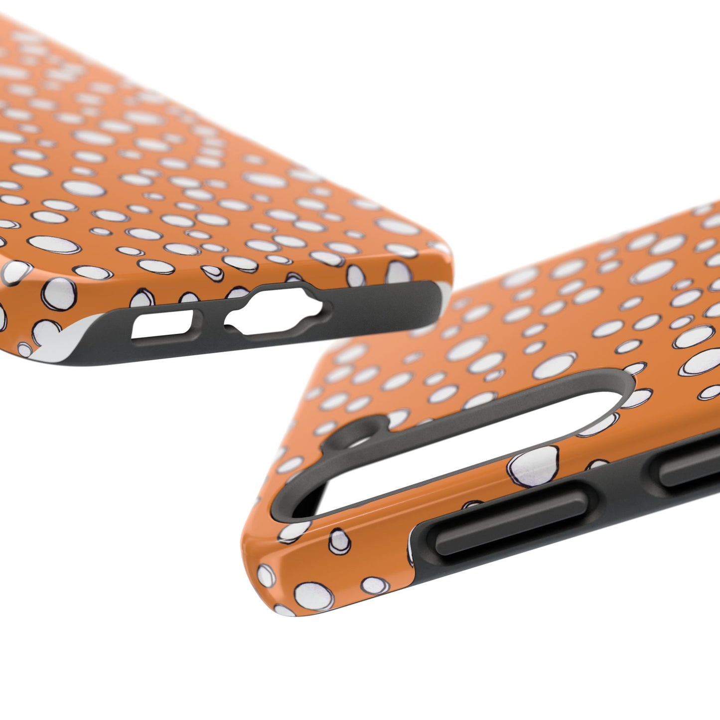 Pot Dots Orange Phone Case