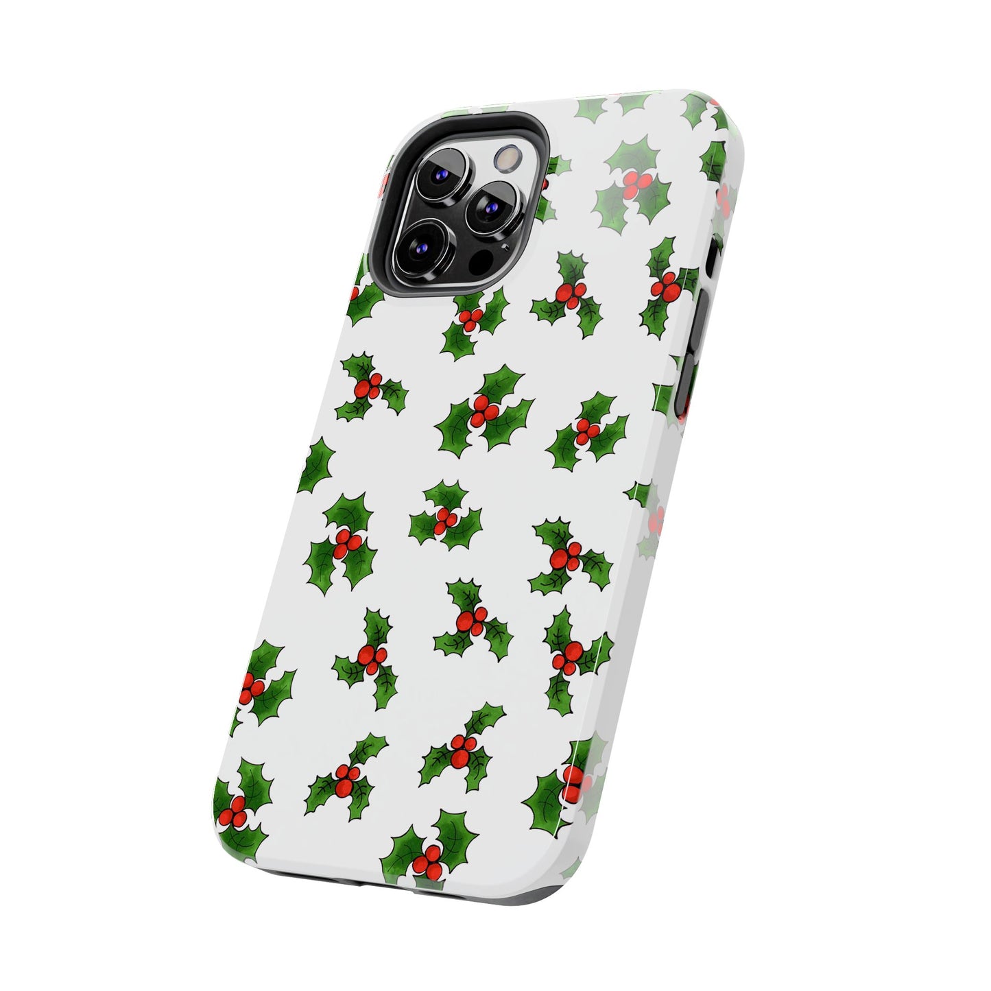Lotsa Holly White Phone Case