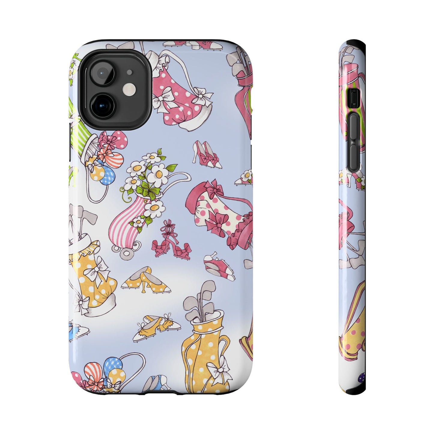 Bags & Shoes Blue Phone Case