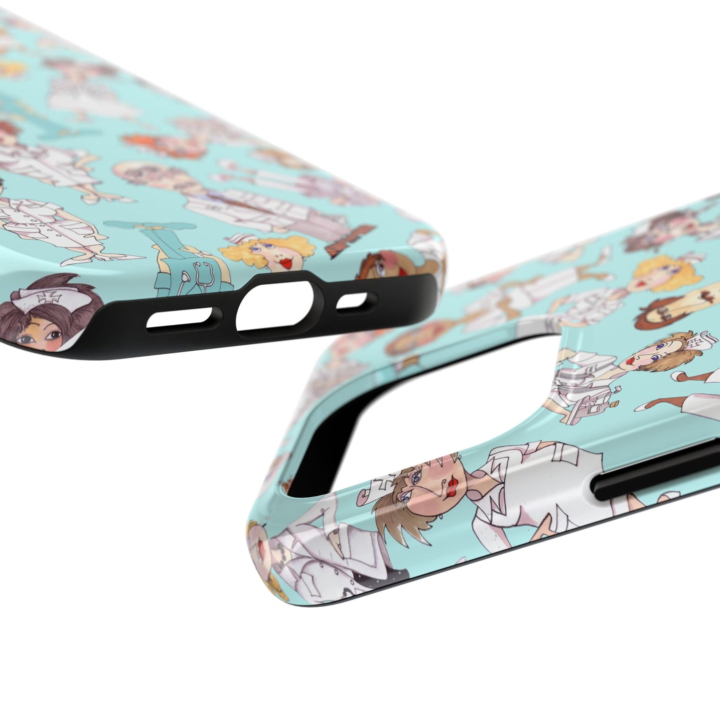 Happy Staff Aqua Phone Case