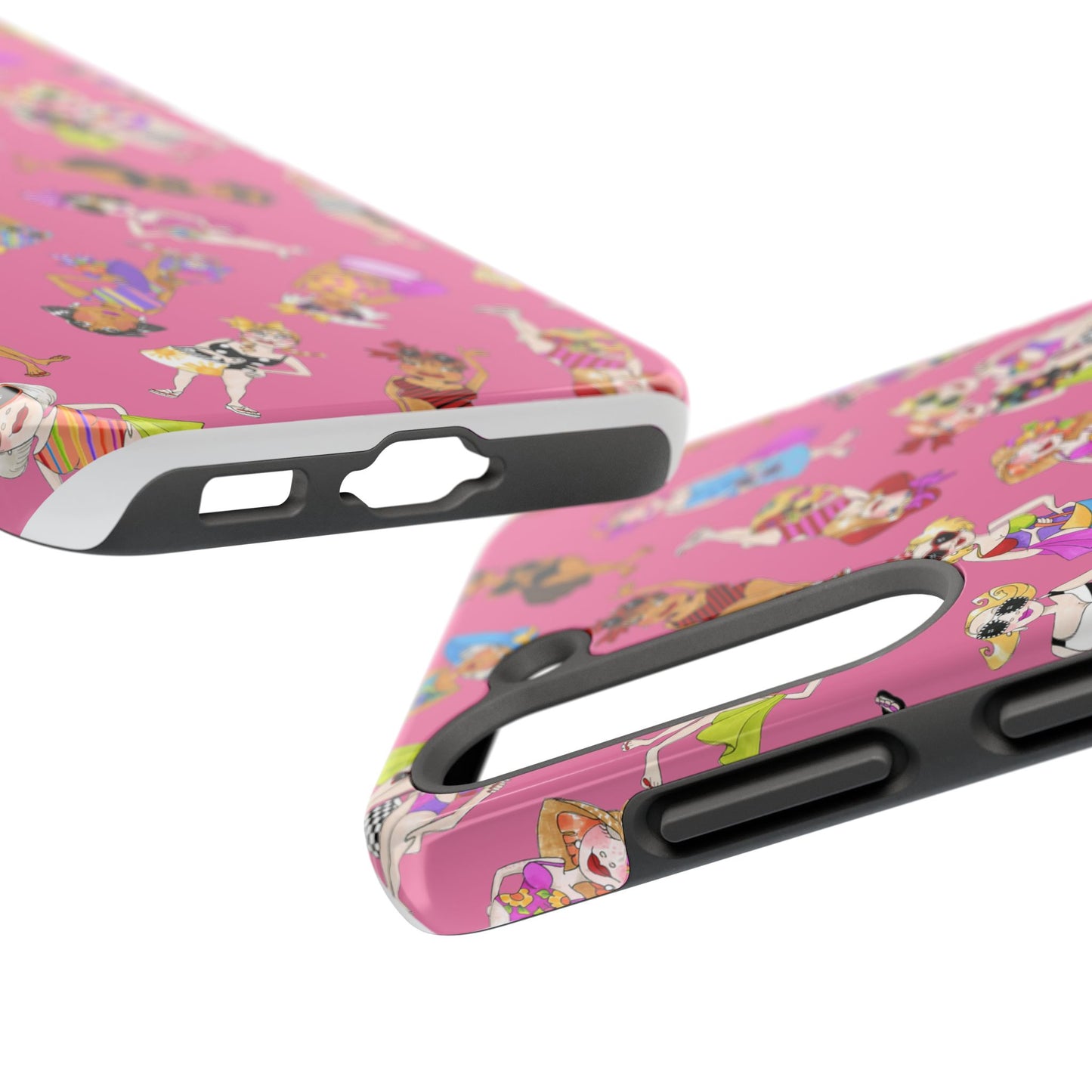 Tossed Beauties Pink Phone Case