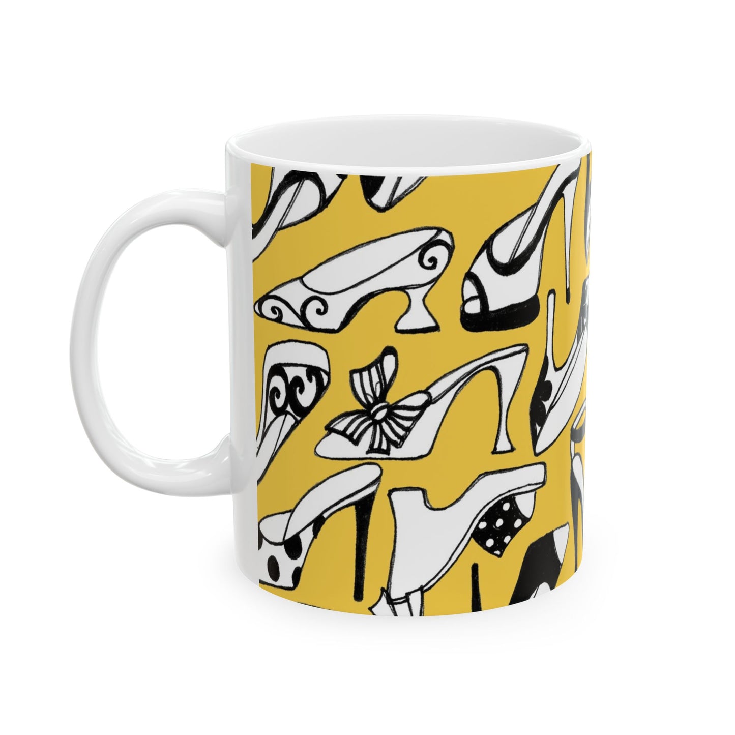 A Few Shoes Yellow Cup