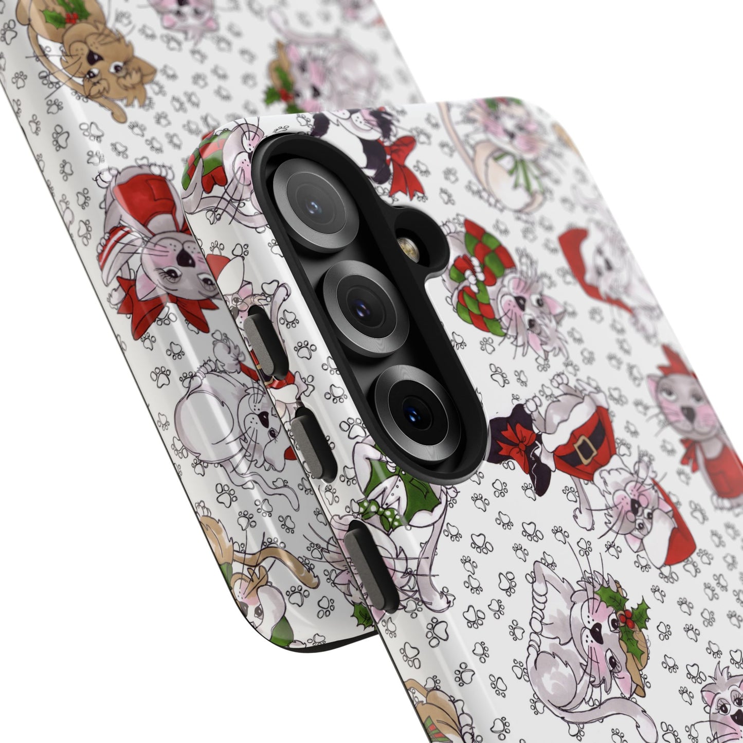 Kitty Blizzard White Phone Case