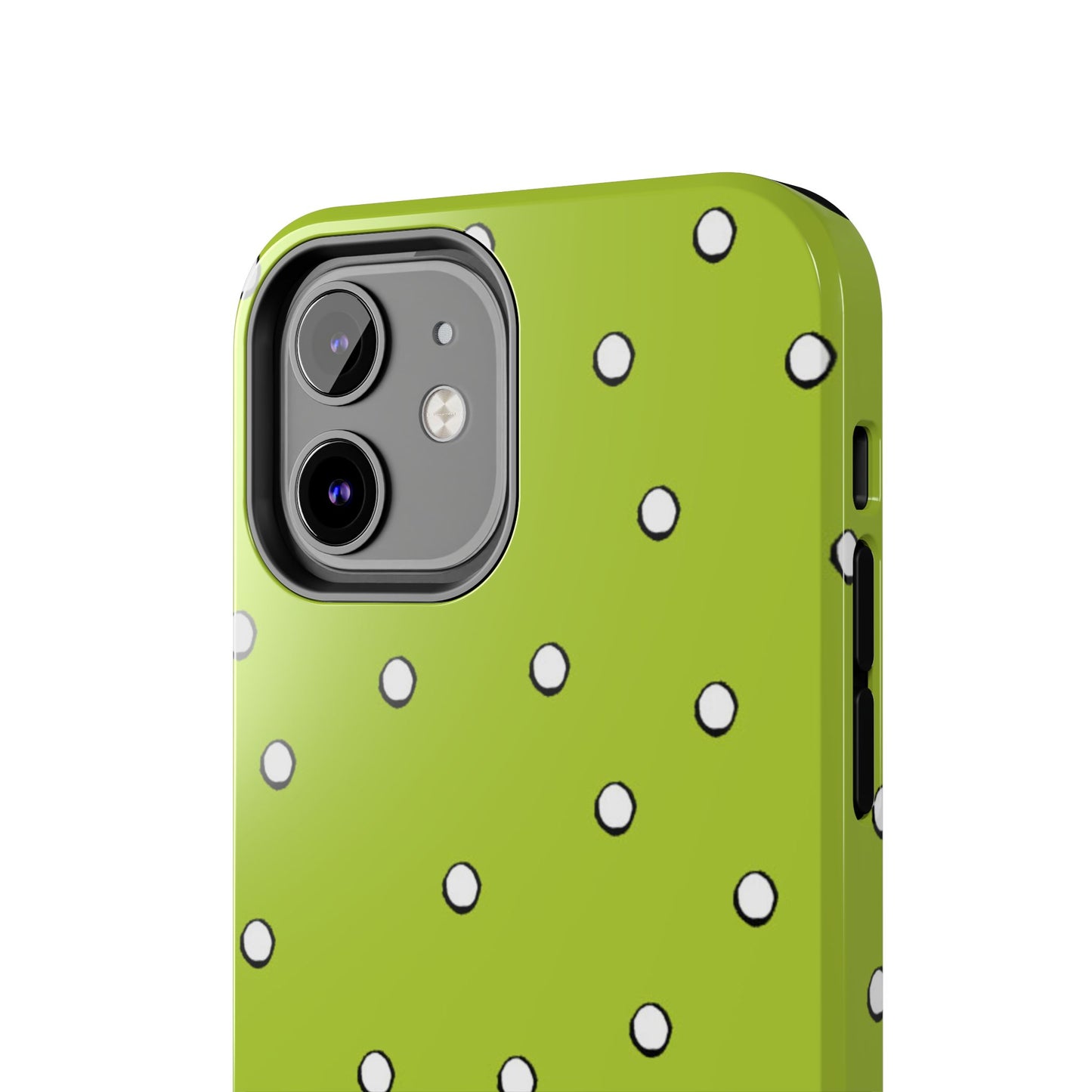 Lime Dots Phone Case