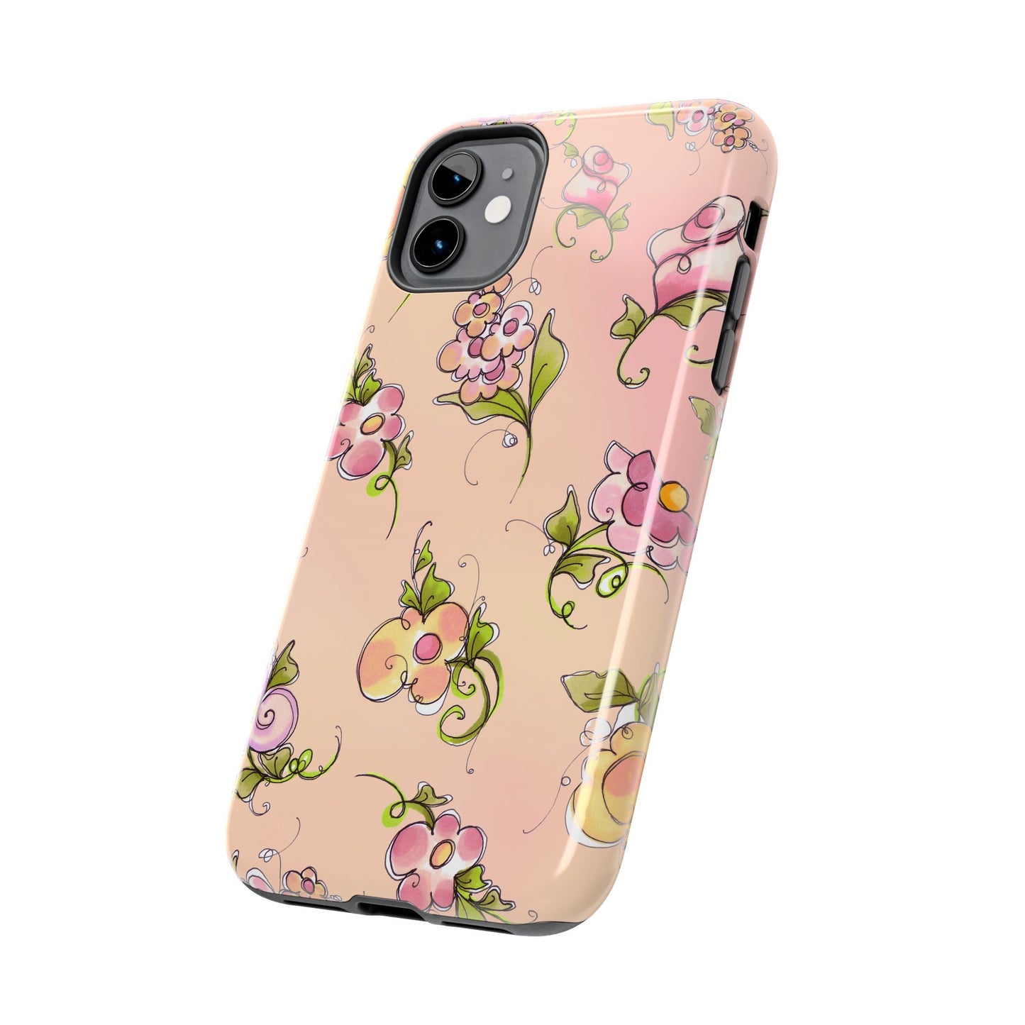 Flower Toss Sunrise Phone Case