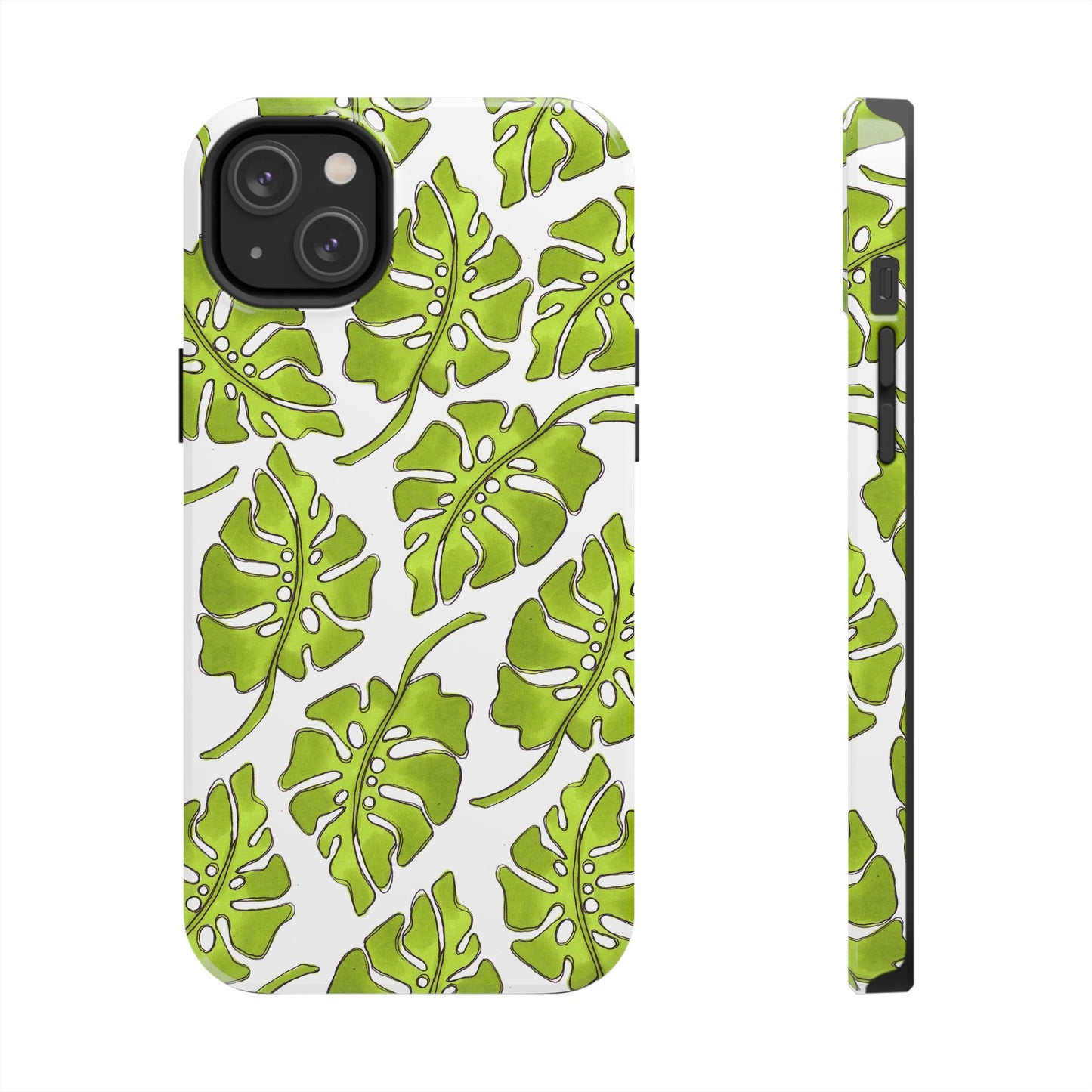 Big Leaf White Phone Case