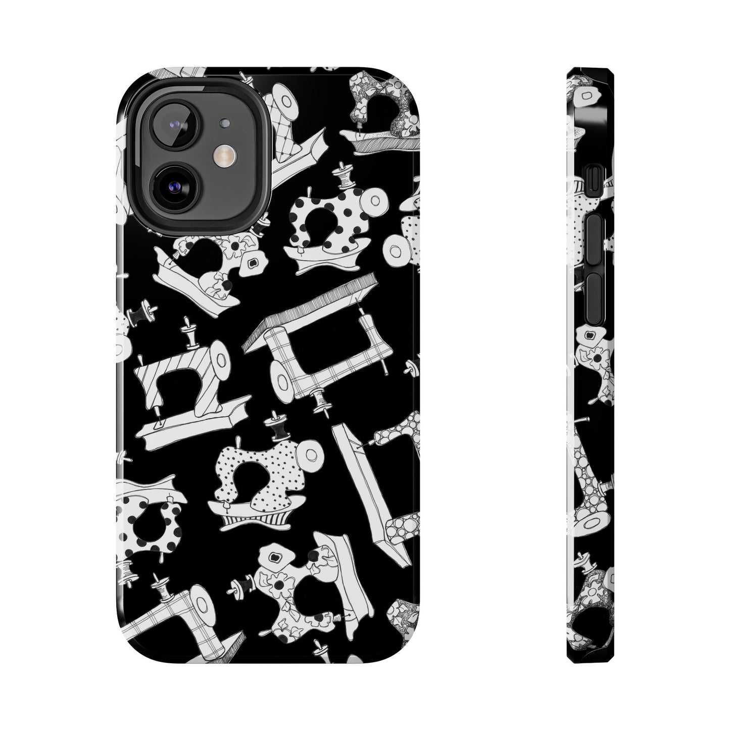 Sew Essential Black Phone Case