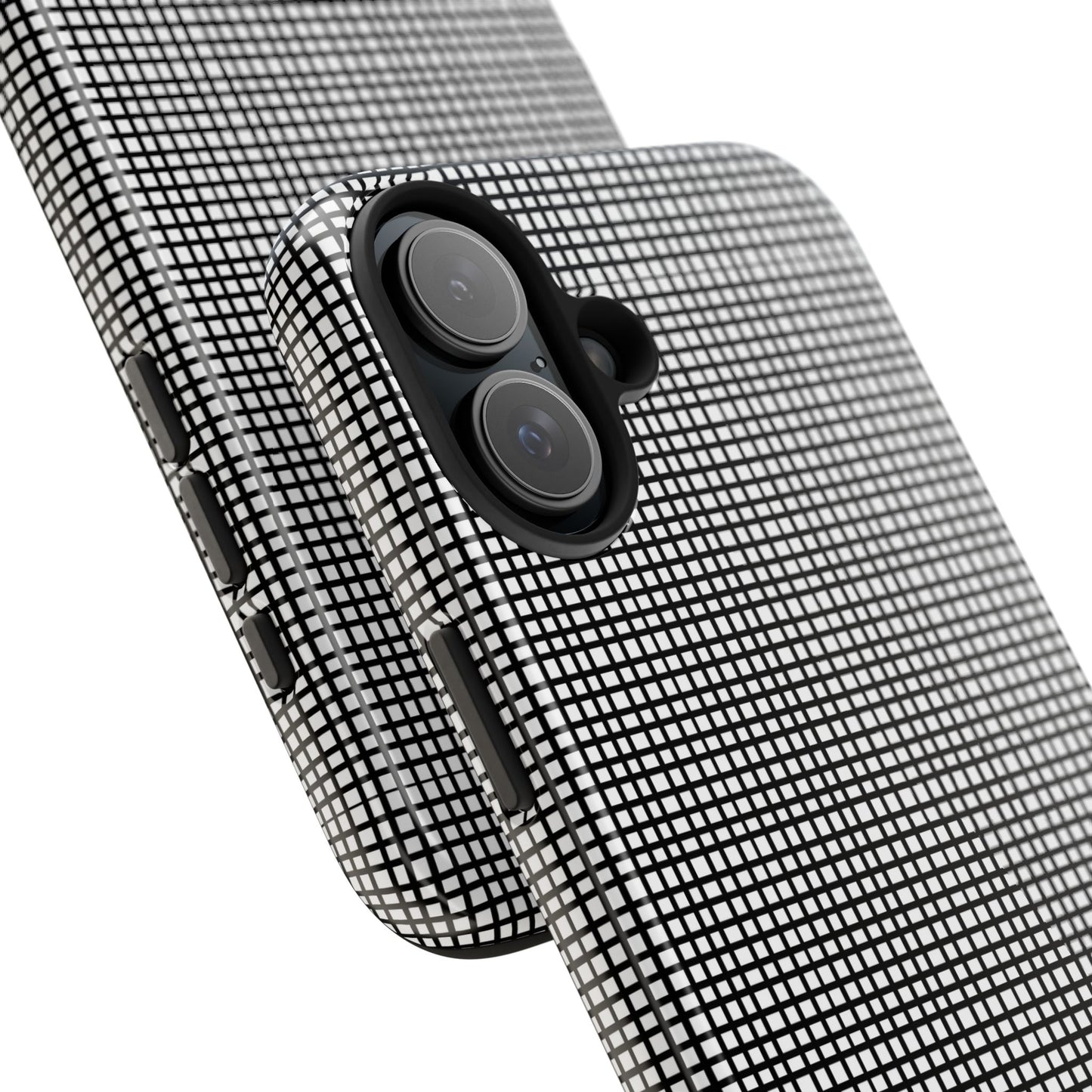 Window Pane White / Black Phone Case