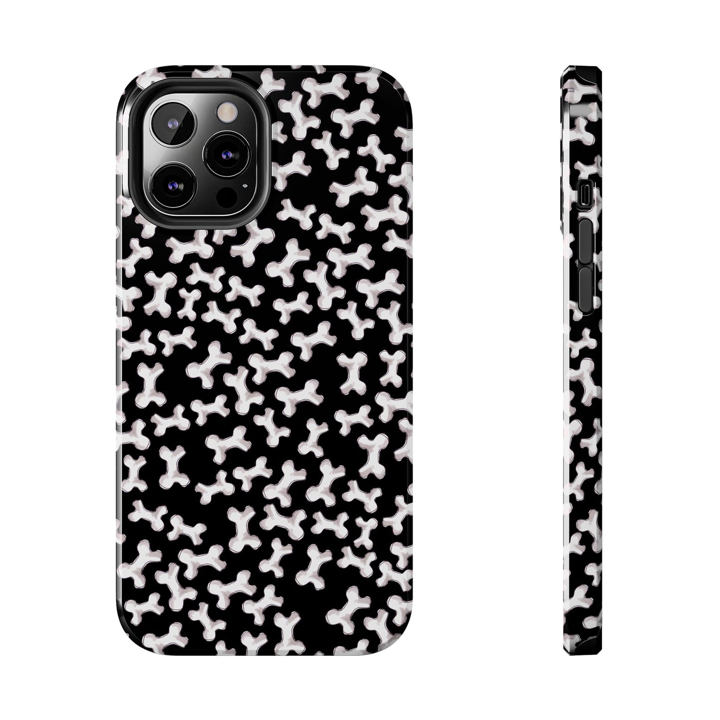 Bones a Lot Black Phone Case