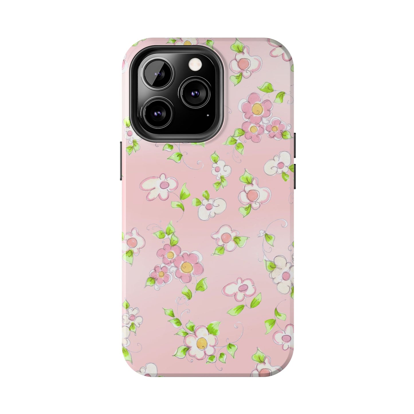 Precious Posies Pink Phone Case