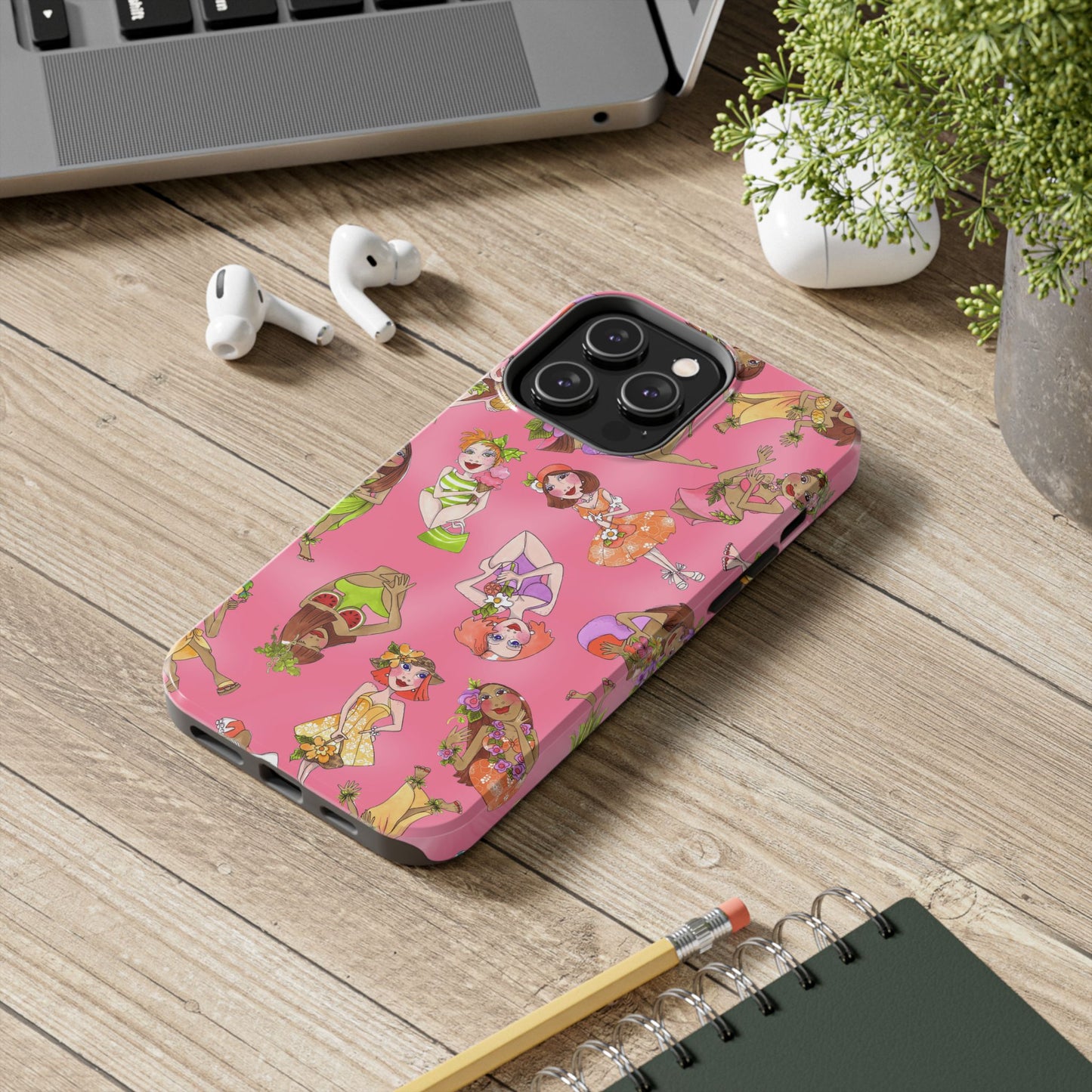 Island Toss Pink Phone Case