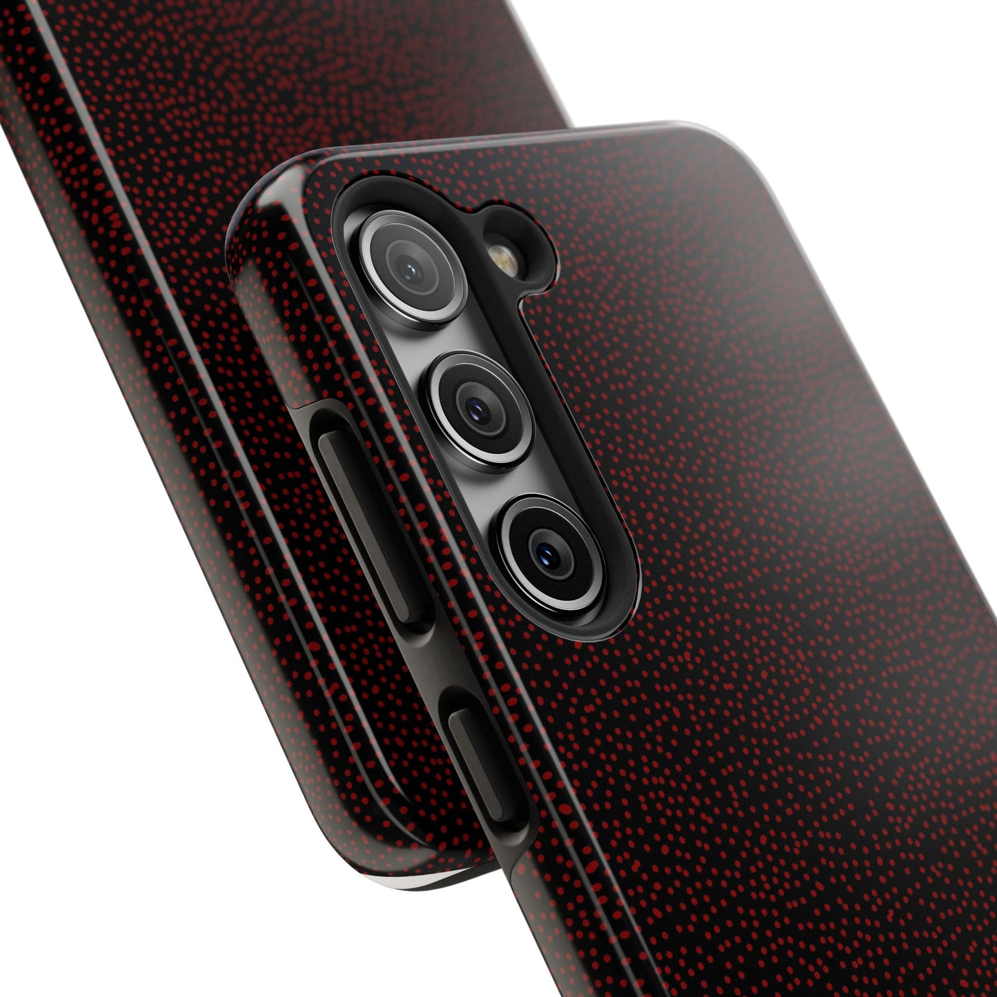 Mini Dot Black / Red Phone Case
