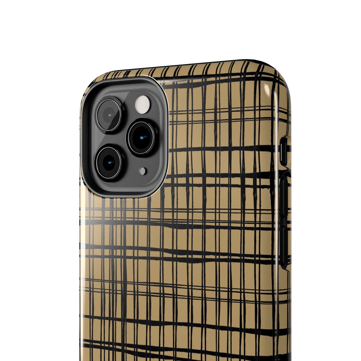 Doggie Fence Tan Phone Case