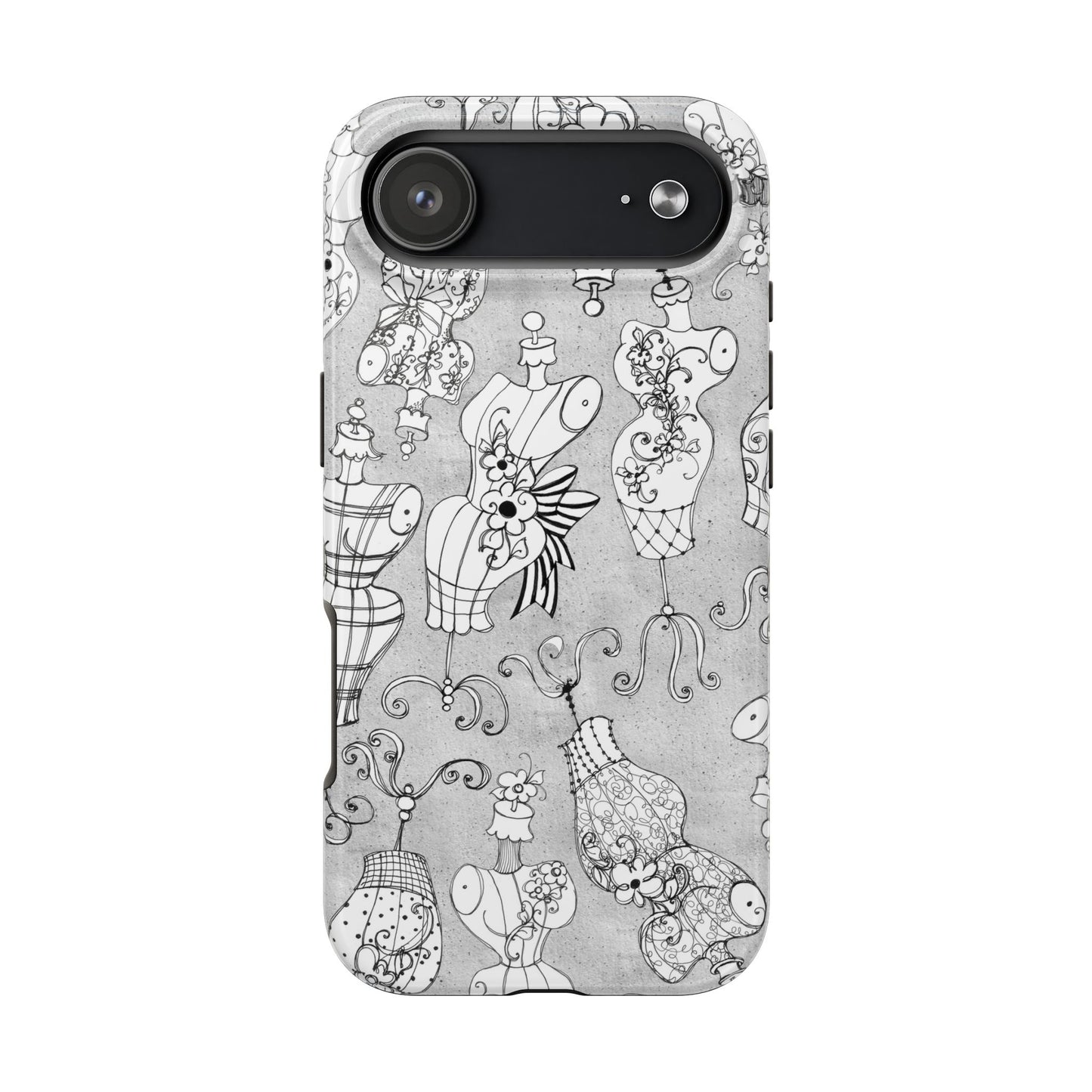 Mannequineque Silver Phone Case