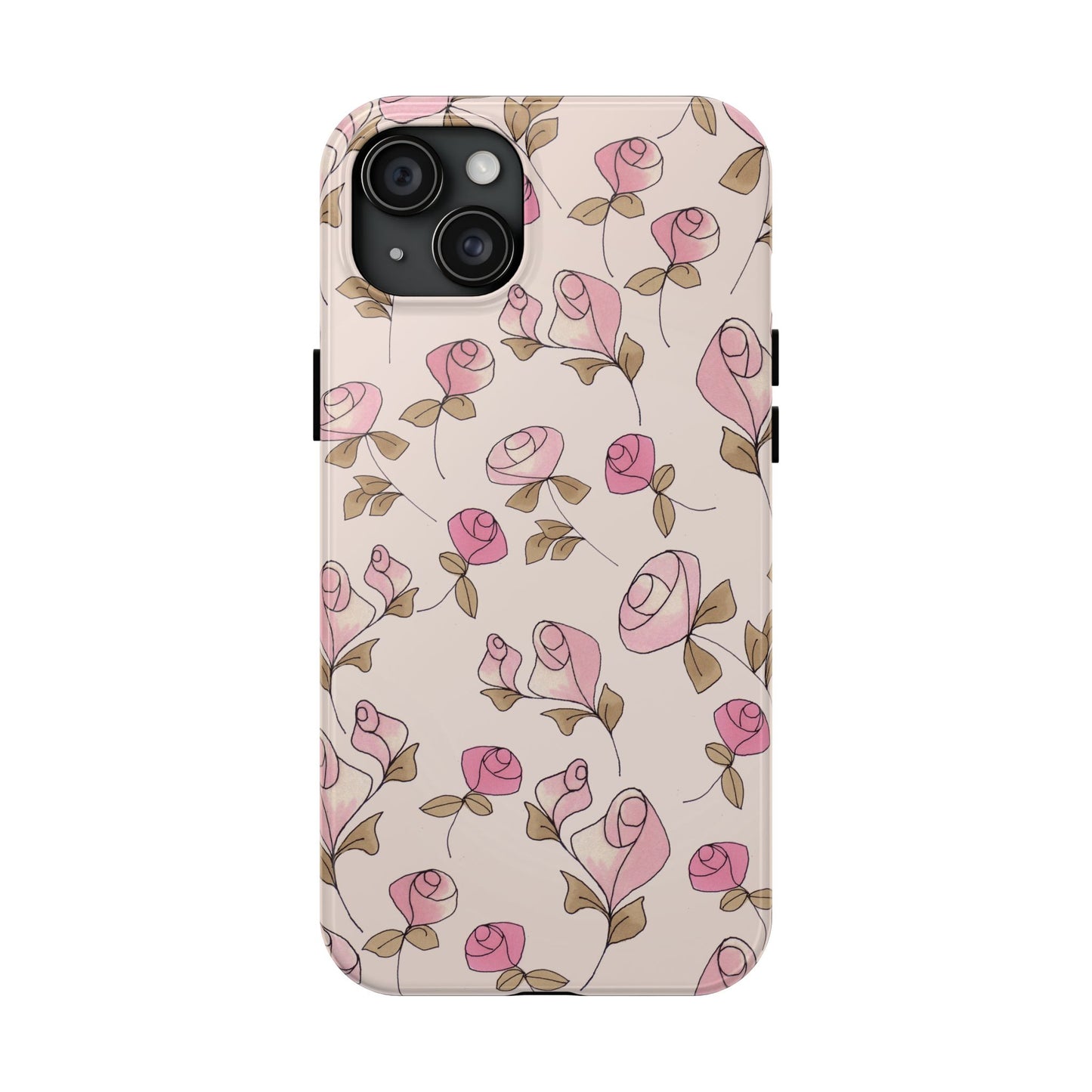 Simply Roses Pink Phone Case