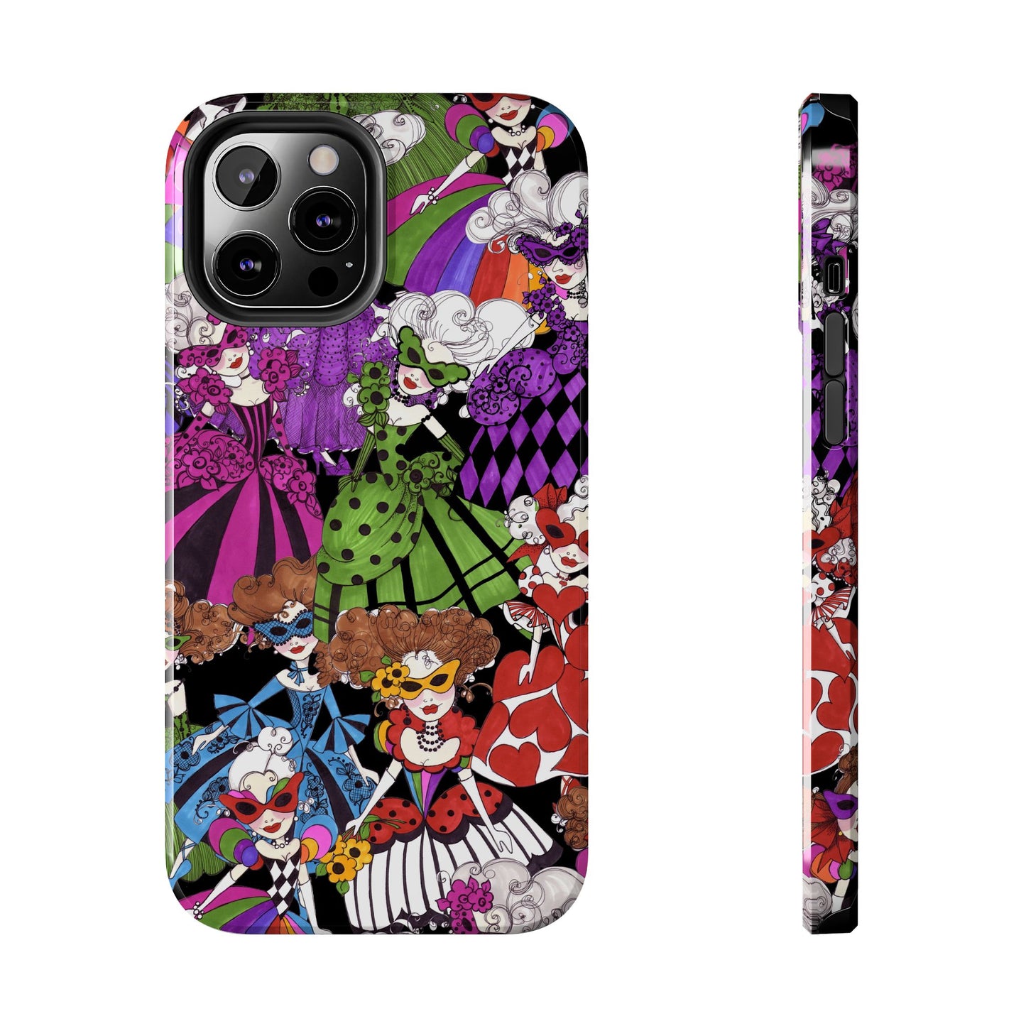 Crowded Dance Floor Black Phone Case