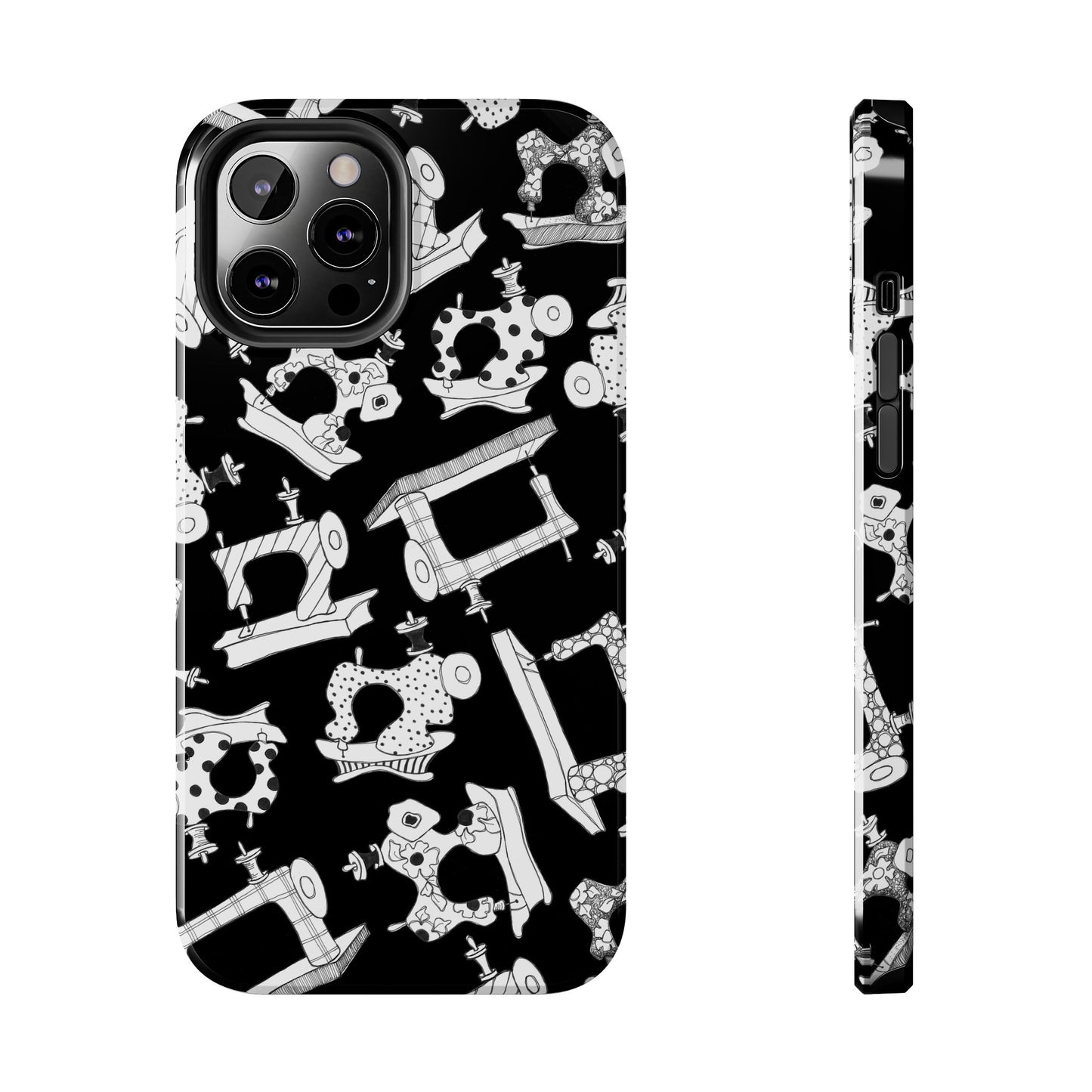 Sew Essential Black Phone Case