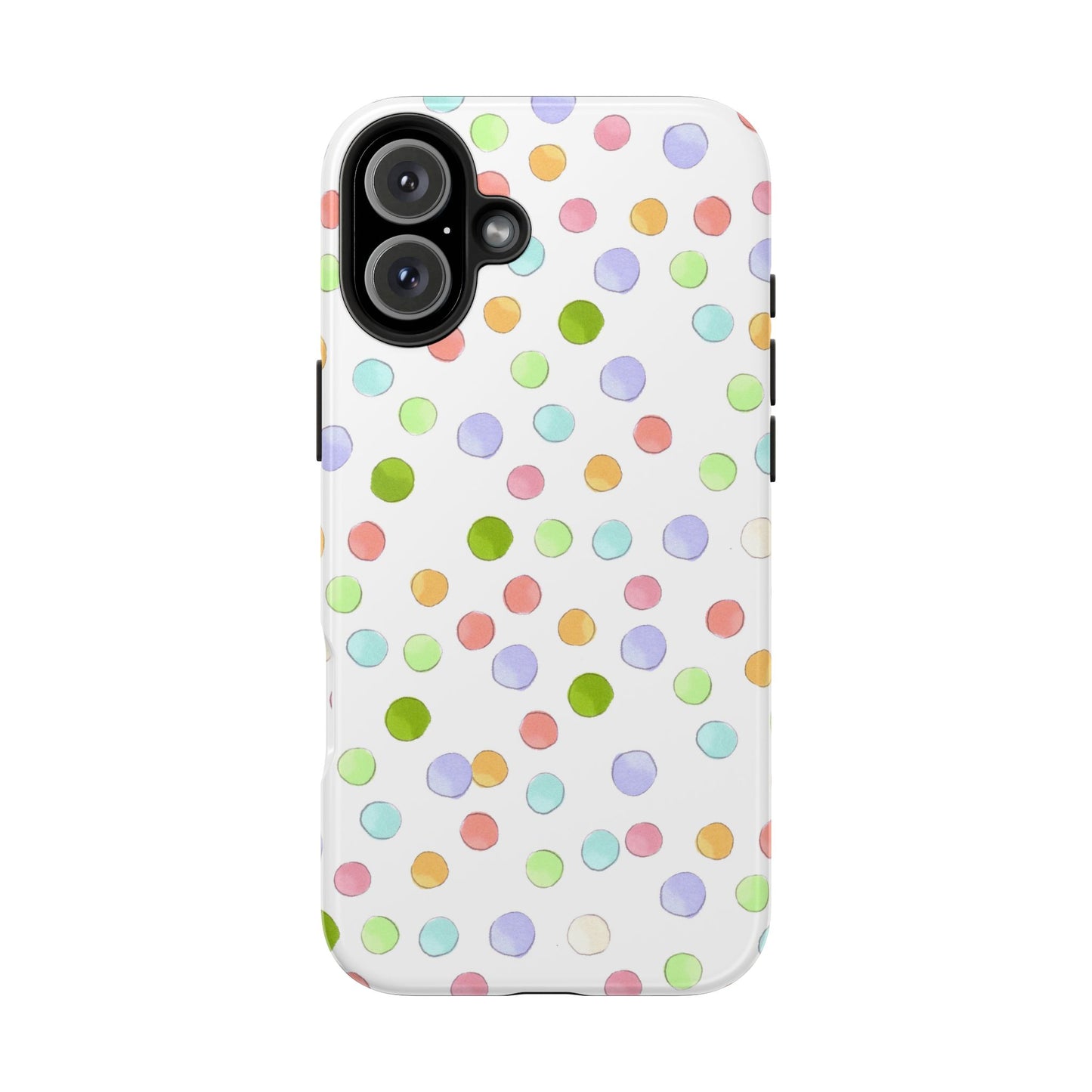 Happy Dots White Phone Case