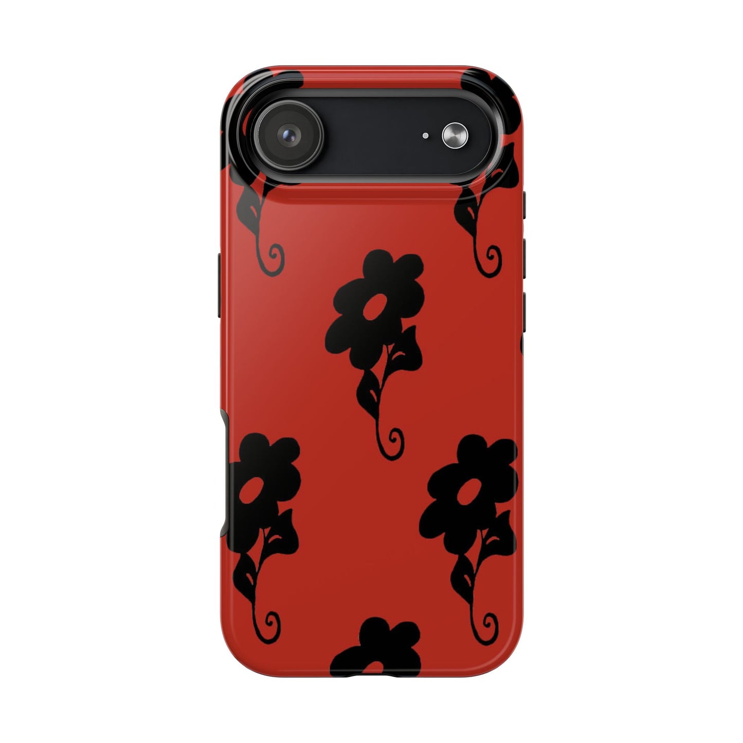 Daring Daisy Red Phone Case