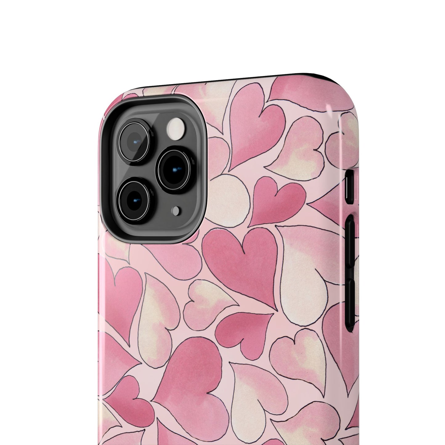Hearts Pink Sky Phone Case