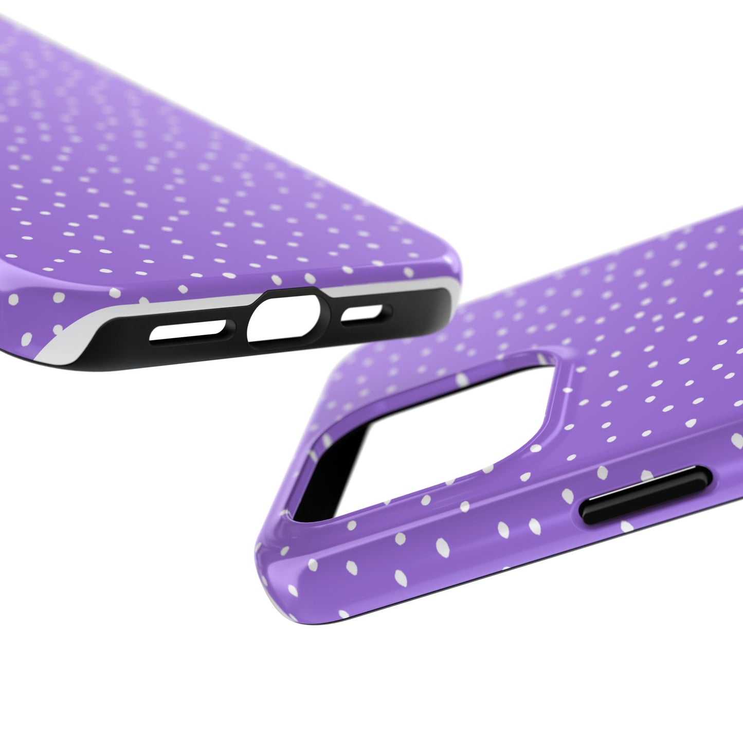 Dinky Dots Lilac / White Phone Case
