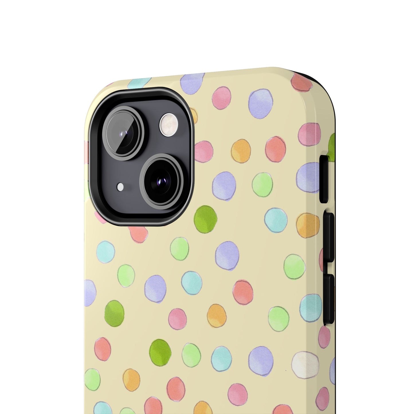 Happy Dots Yellow Phone Case