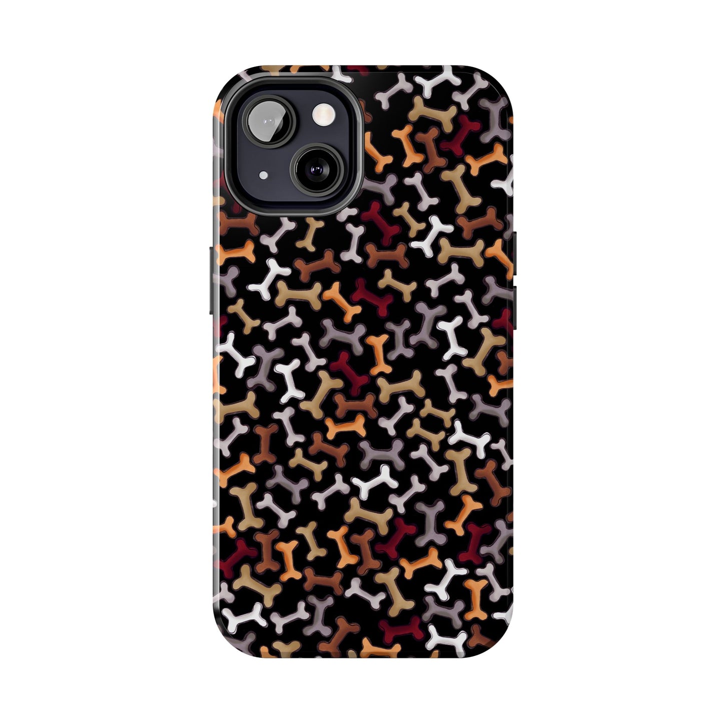 Dog Bones Black Phone Case