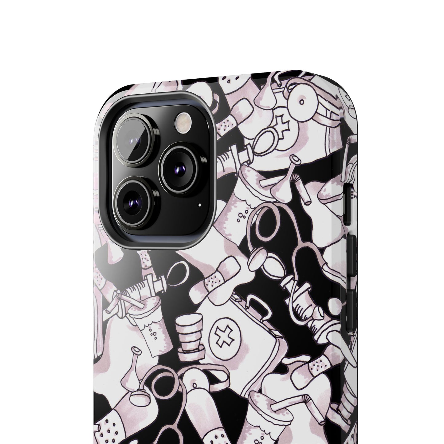 Med Stuff Black Phone Case