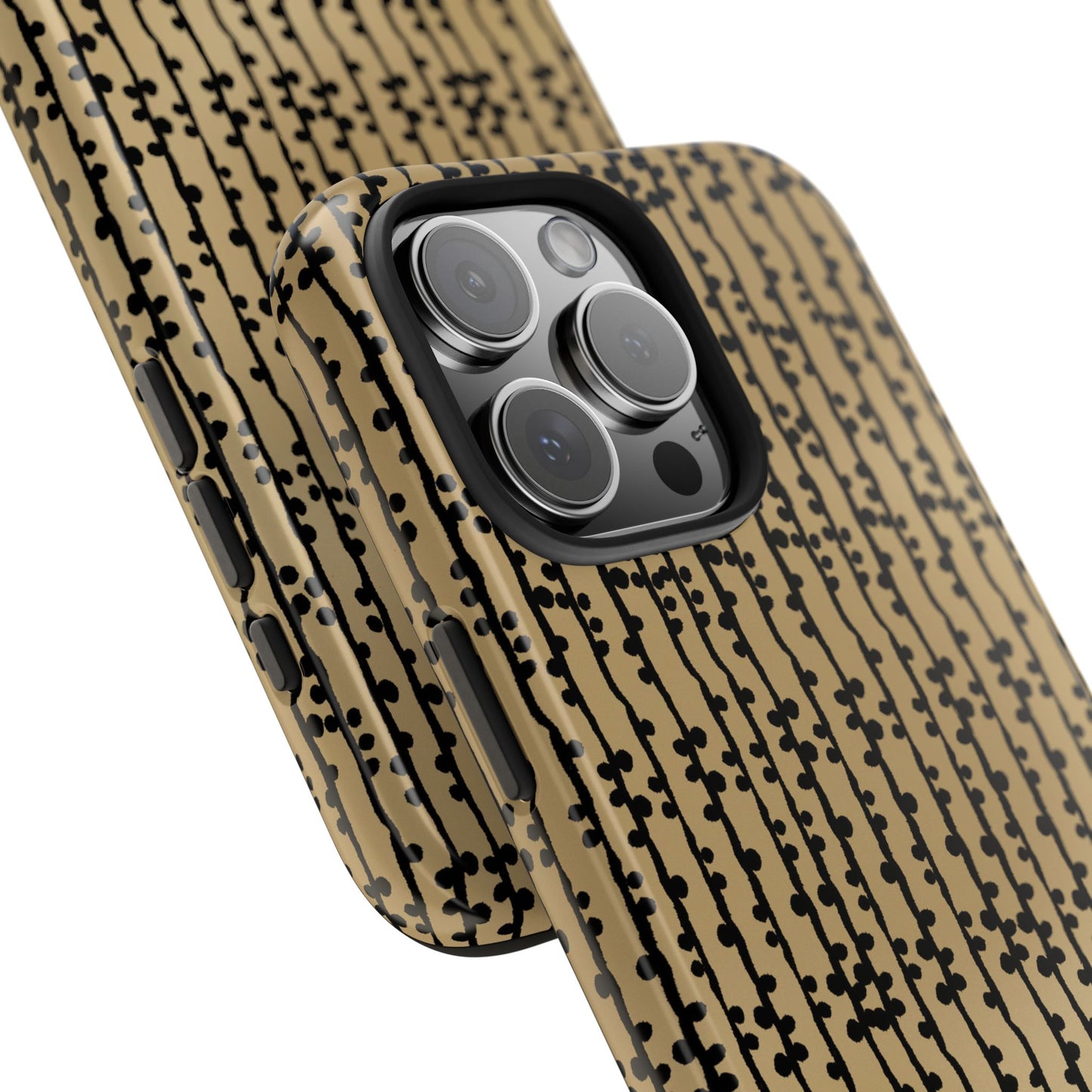 Loopy Stripe Tan Phone Case