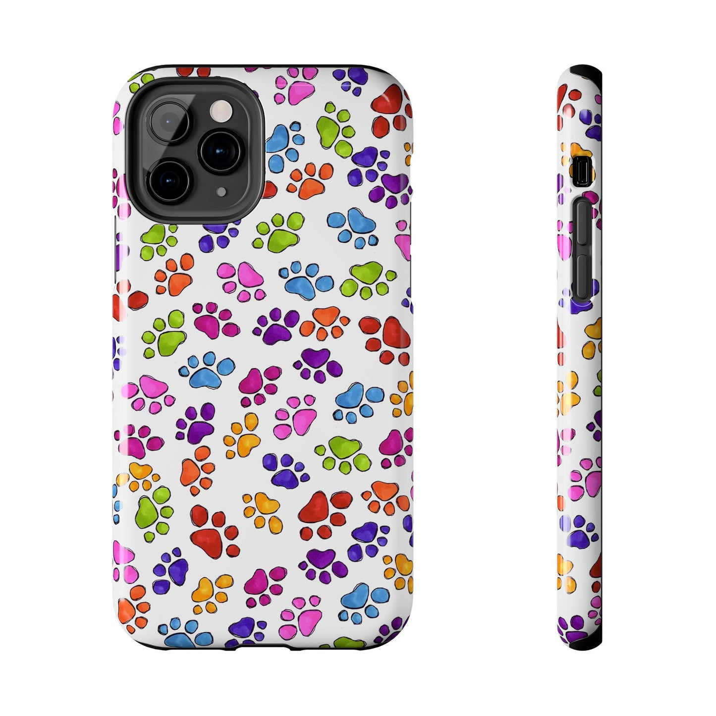 Fancy Paws White Phone Case