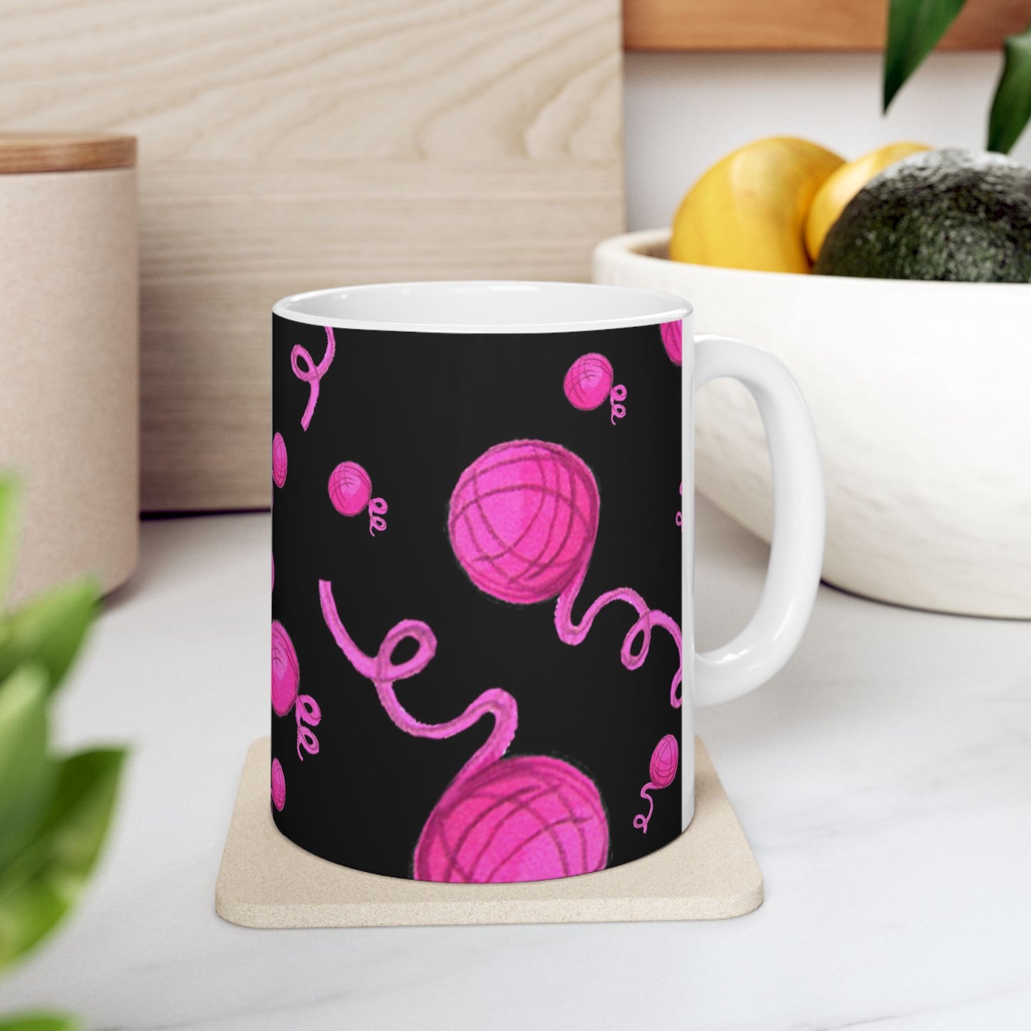 Yarniverse Pink Cup