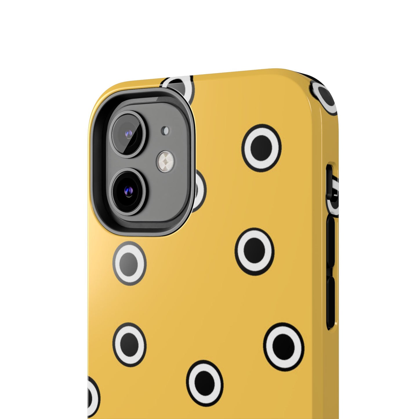 CD Dots Yellow / Black Phone Case
