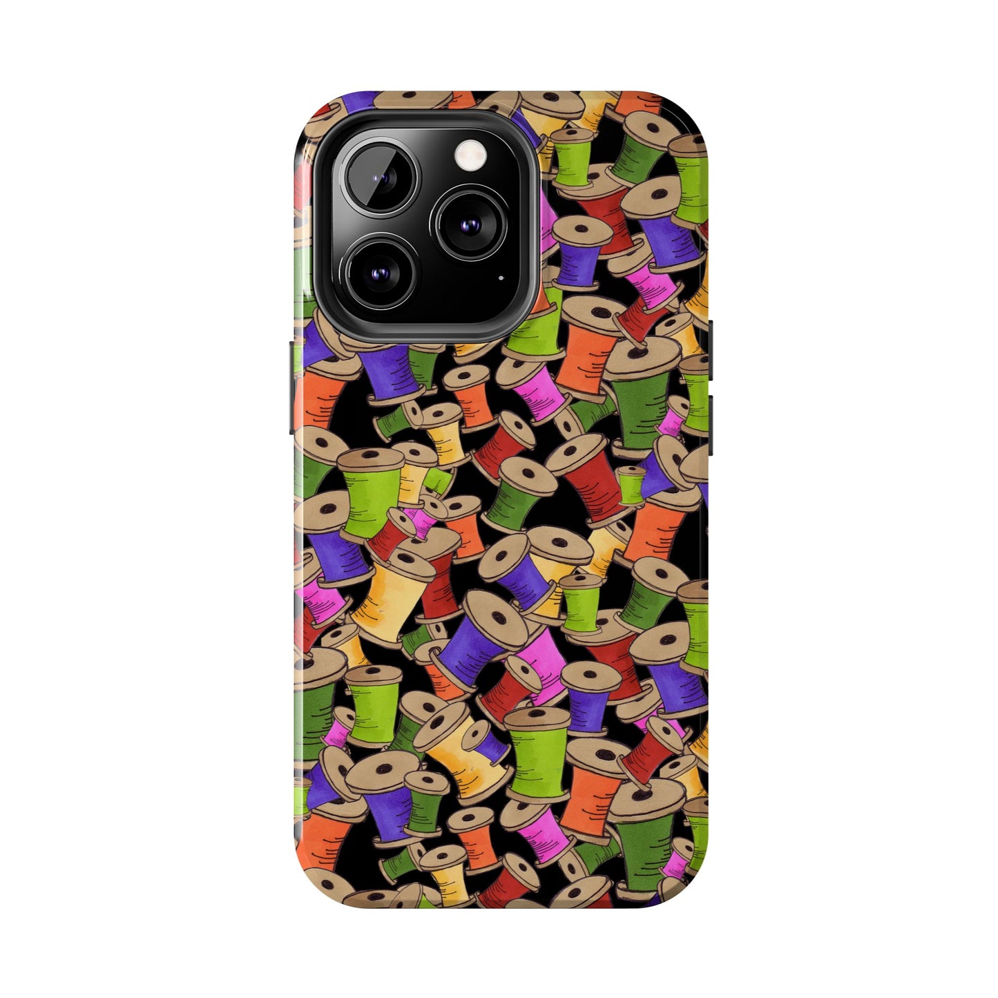 Spoolopoly Black Phone Case