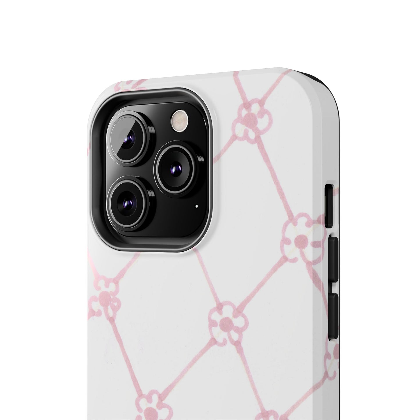 Flower Model Scroll Phone Case