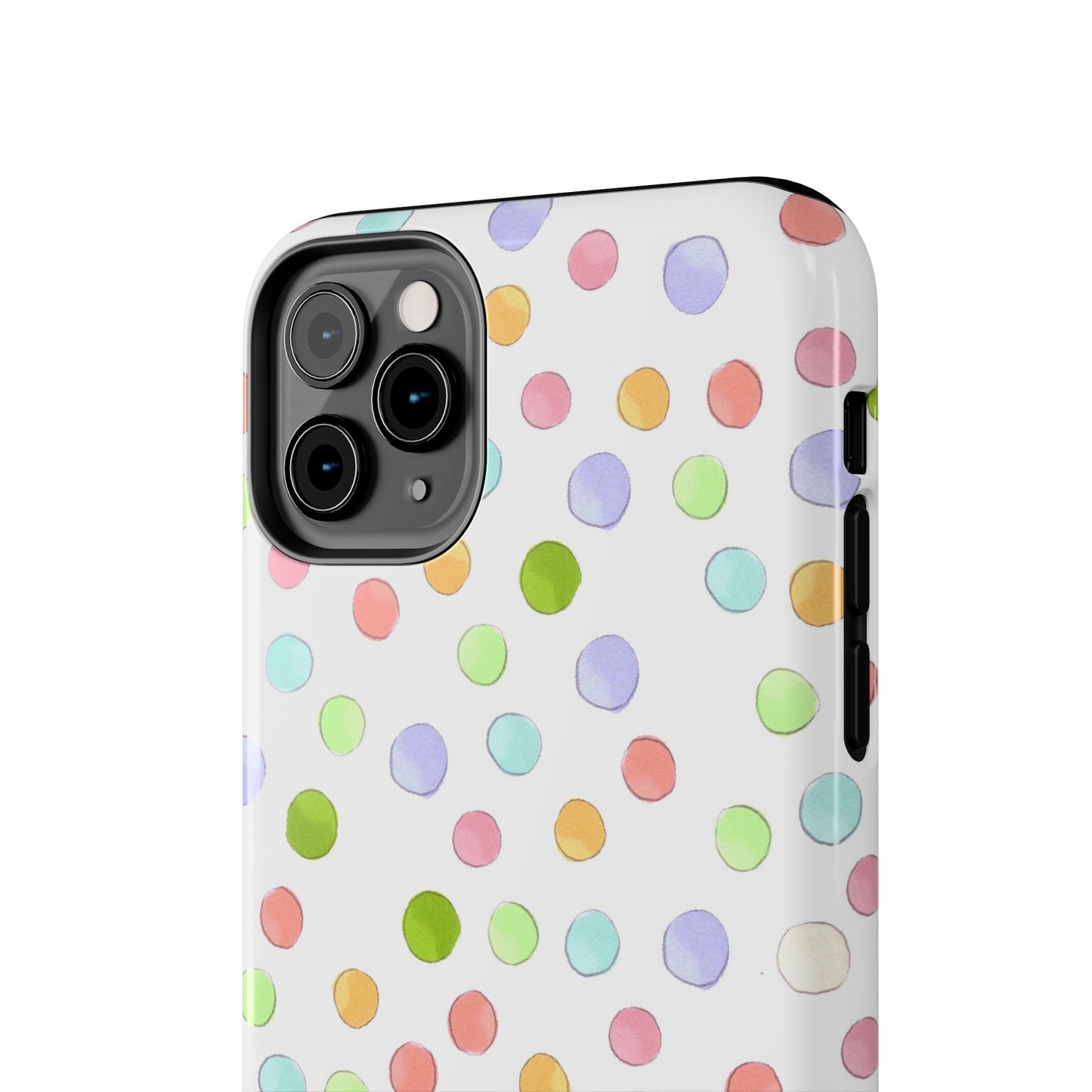 Happy Dots White Phone Case