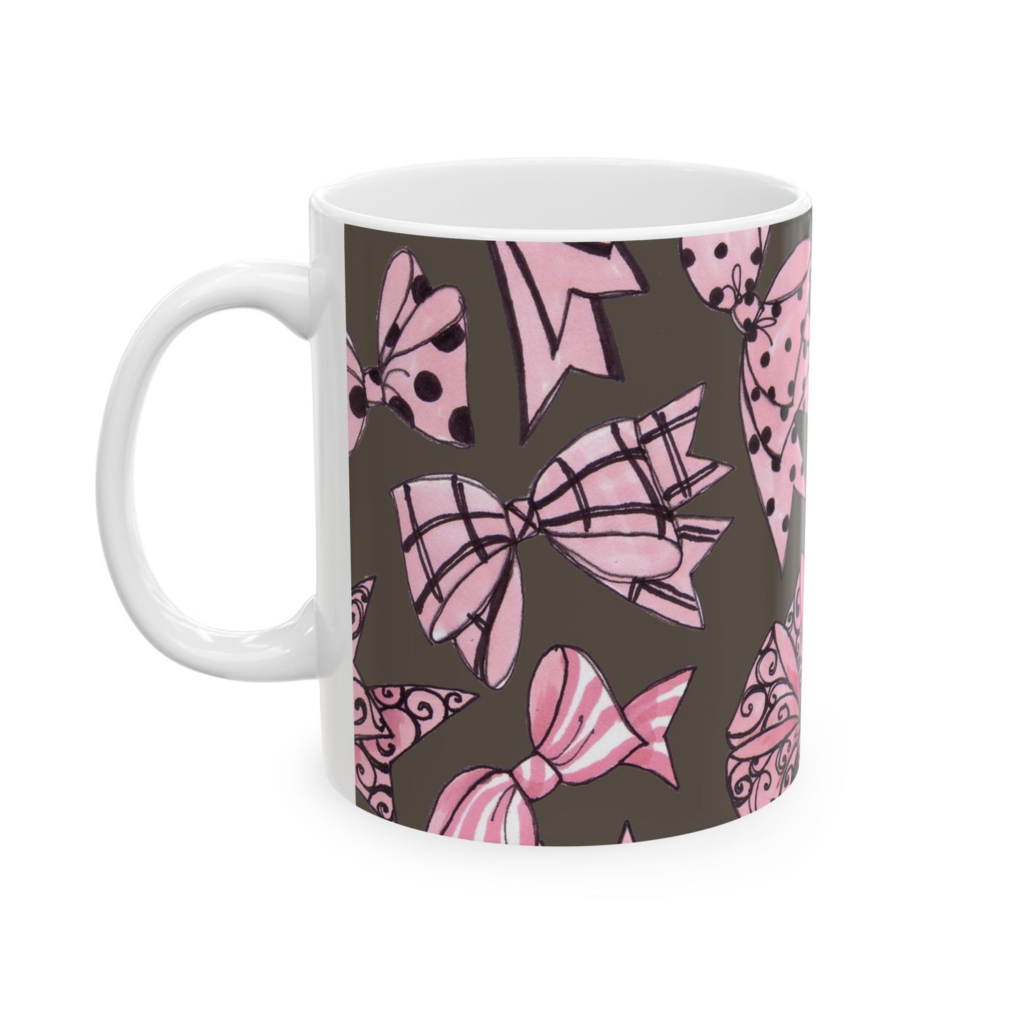 Blushing Bows Mocha Cup