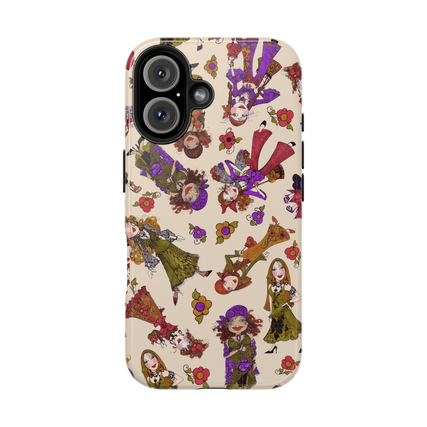 Tossed Gypsies Muslin Phone Case