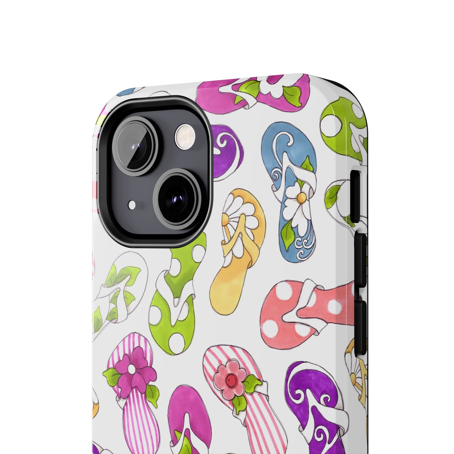 Flip Flops White Phone Case