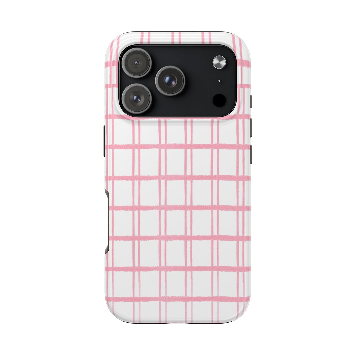 Pink Plaid Phone Case