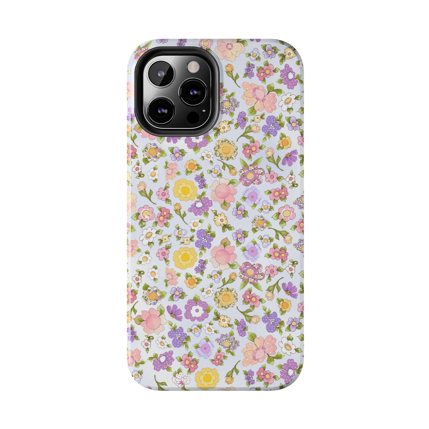 Flowery Blue Sky Phone Case