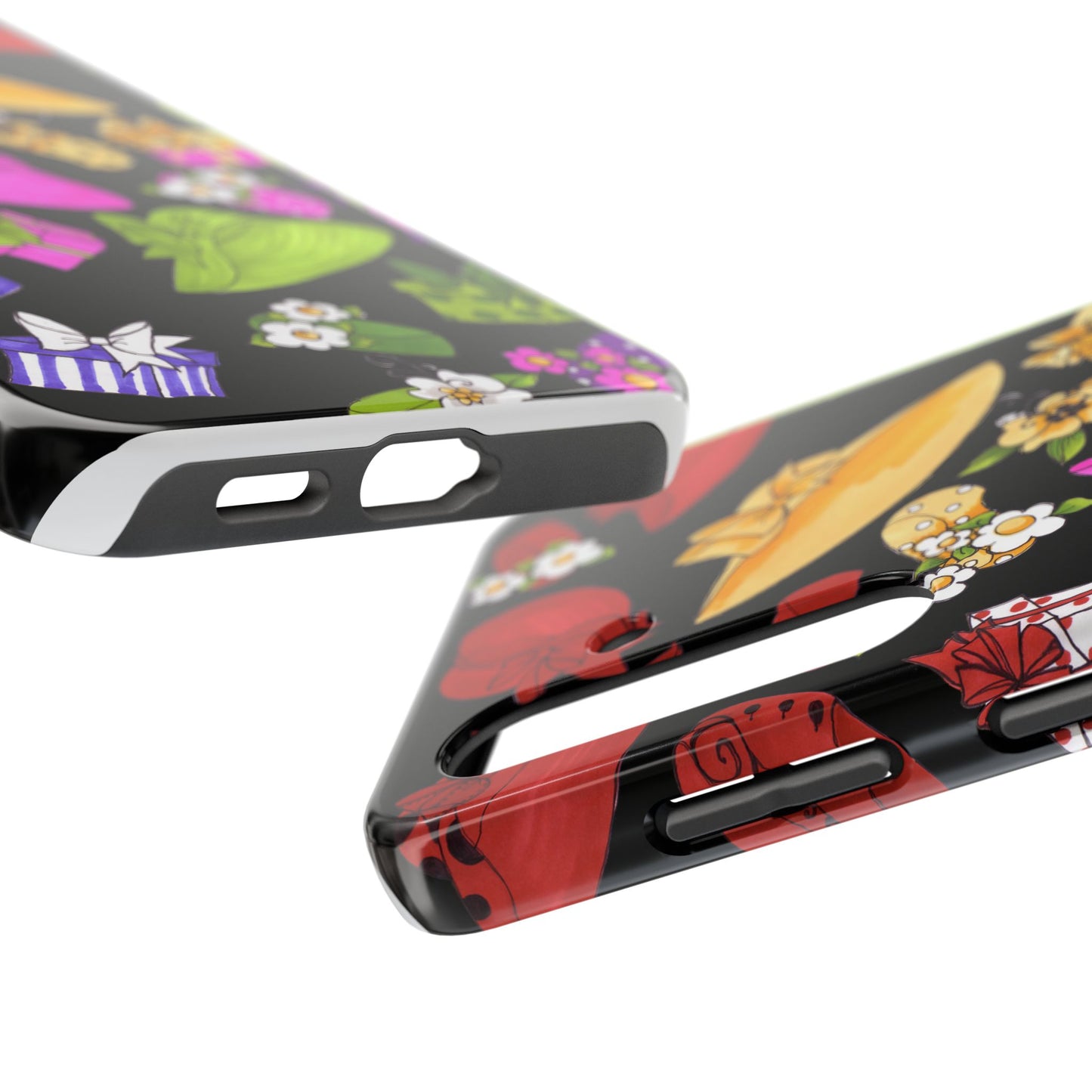 Accessories Tossed Black Phone Case