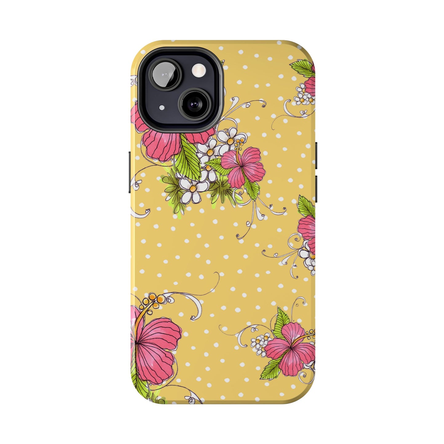 Lady Luau Yellow Phone Case