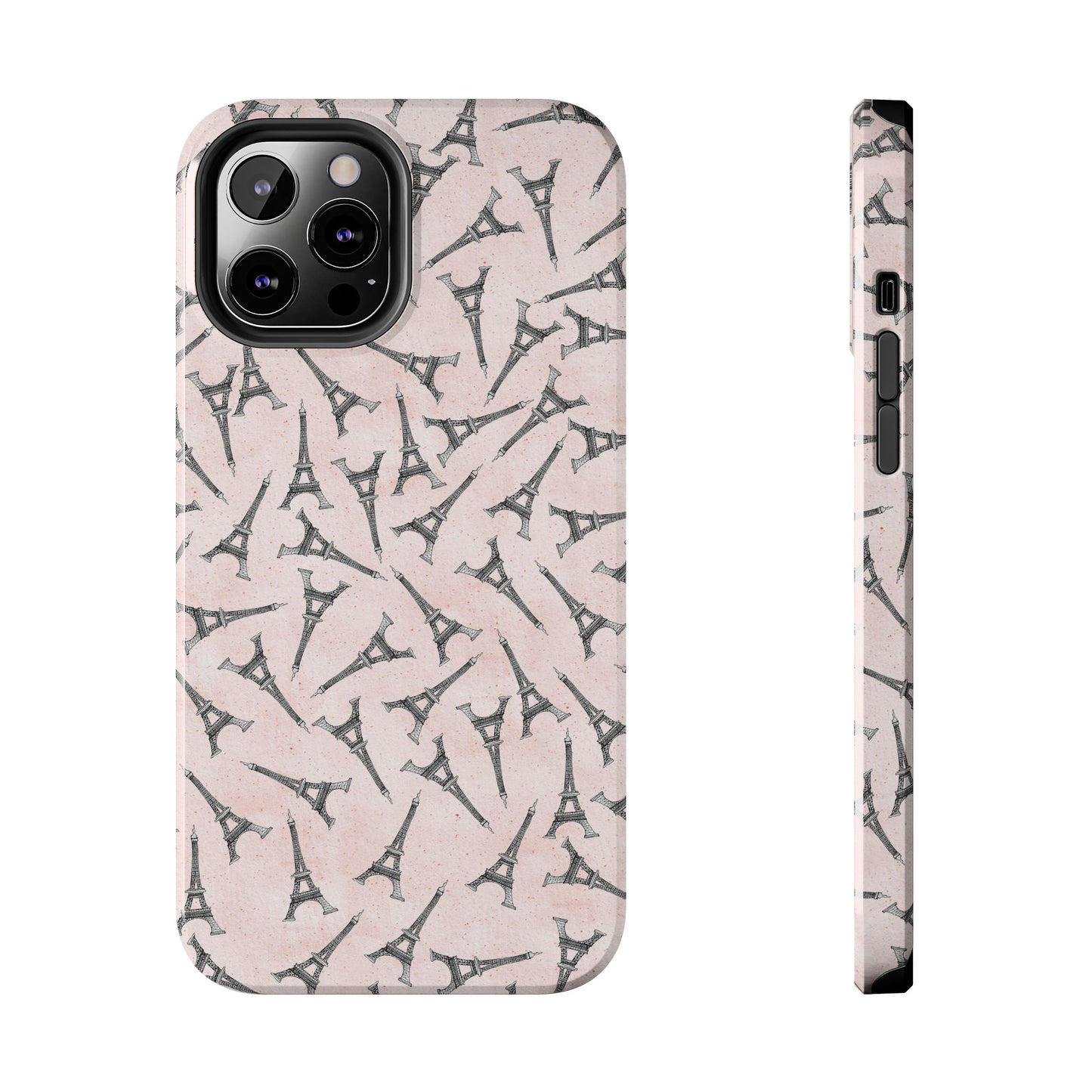 Eifelesque Pink Phone Case