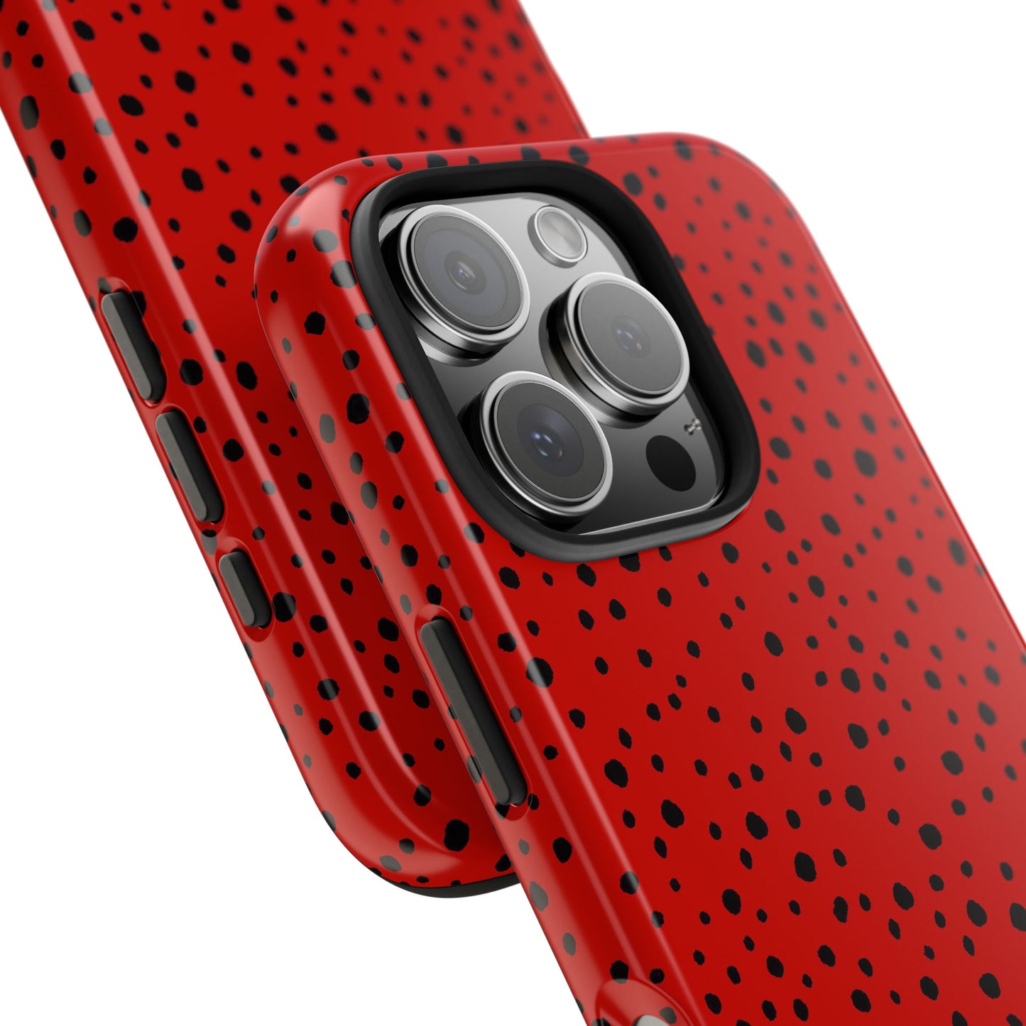 Pepper Dots Red / Black Phone Case