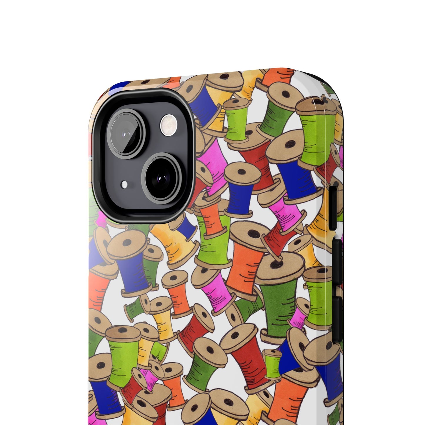 Spoolopoly White Phone Case